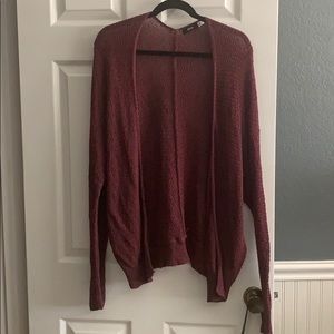 BDG maroon cardigan